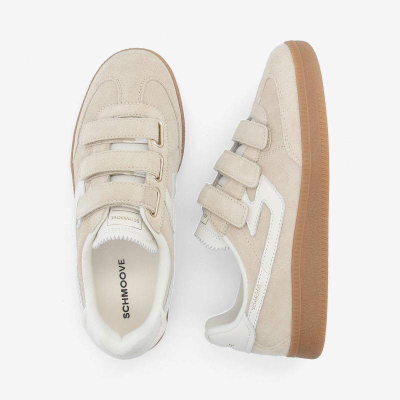 SHEFFIELD STRAPS W - SUEDE/NAPPA - BEIGE